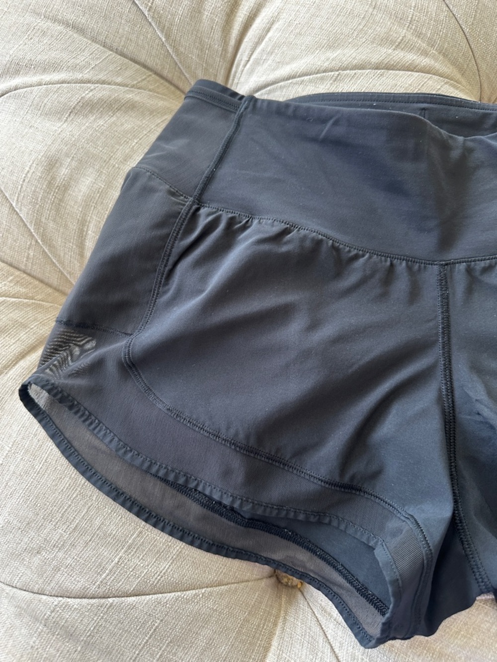 lululemon athletica Black Women's Athletic Shorts with Side Pockets - Picture 2 of 5